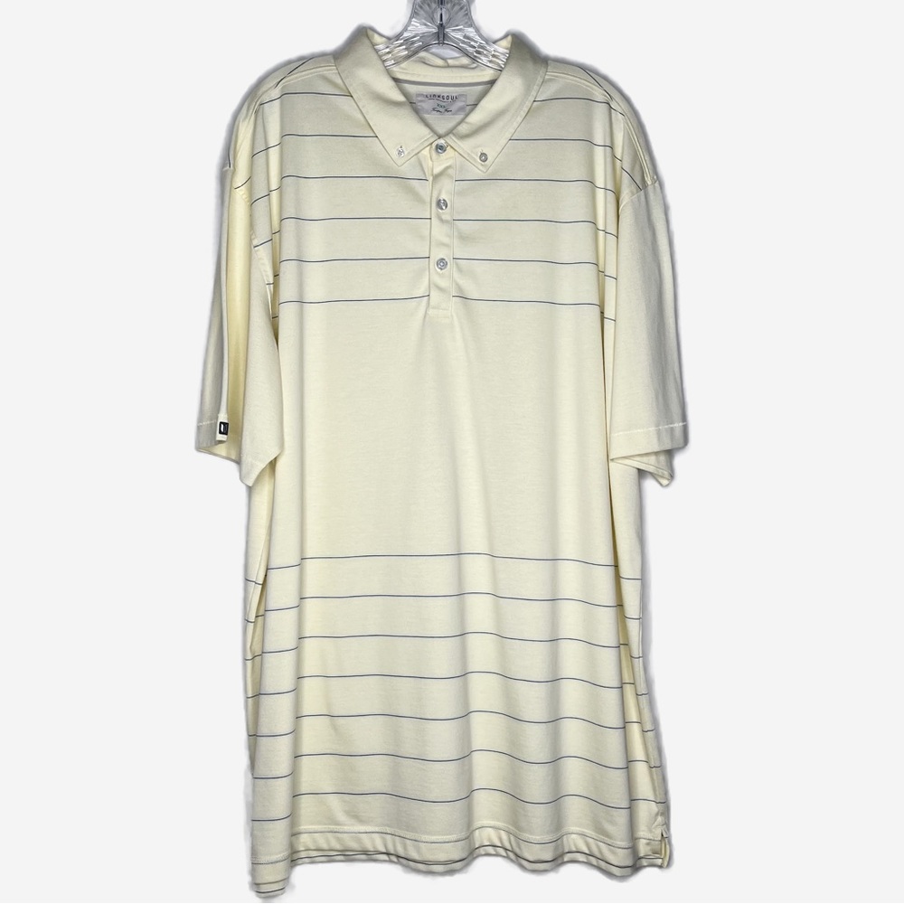 Linksoul Tempus Fugit short sleeve polo sz XXL